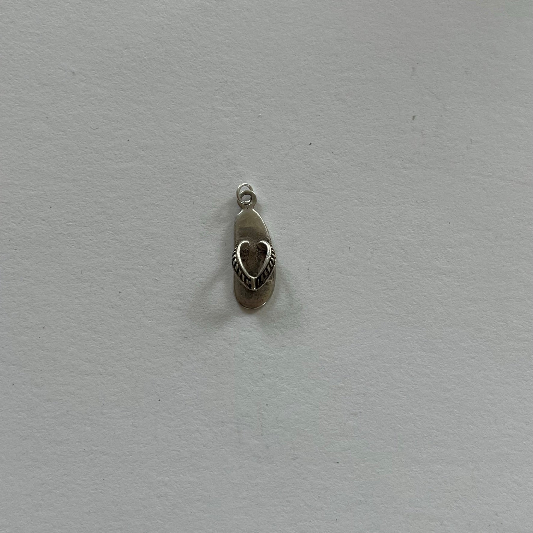 VINTAGE STERLING SILVER FLIP FLOP CHARM