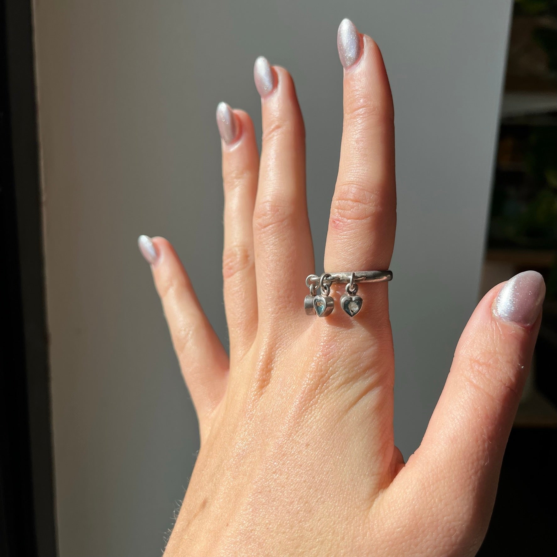 vintage charm ring US 6