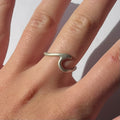 Vintage wave ring US 5.5