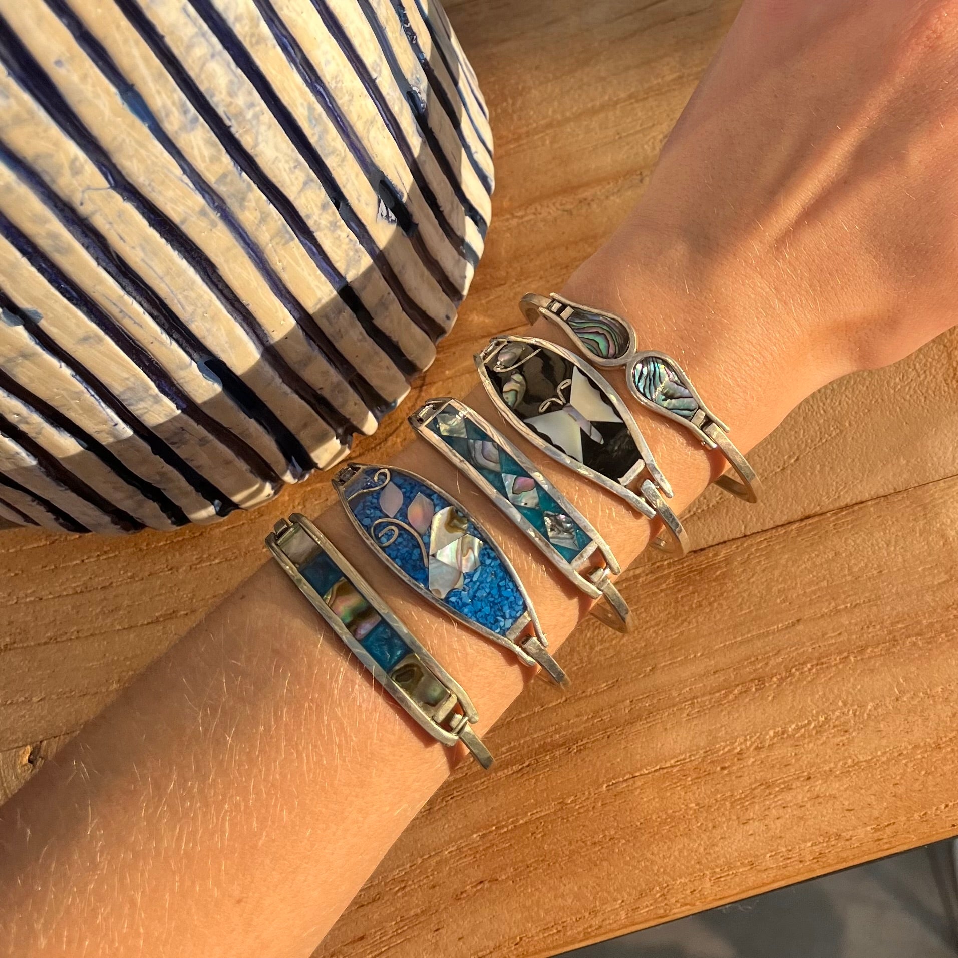 Vintage Abalone bracelet