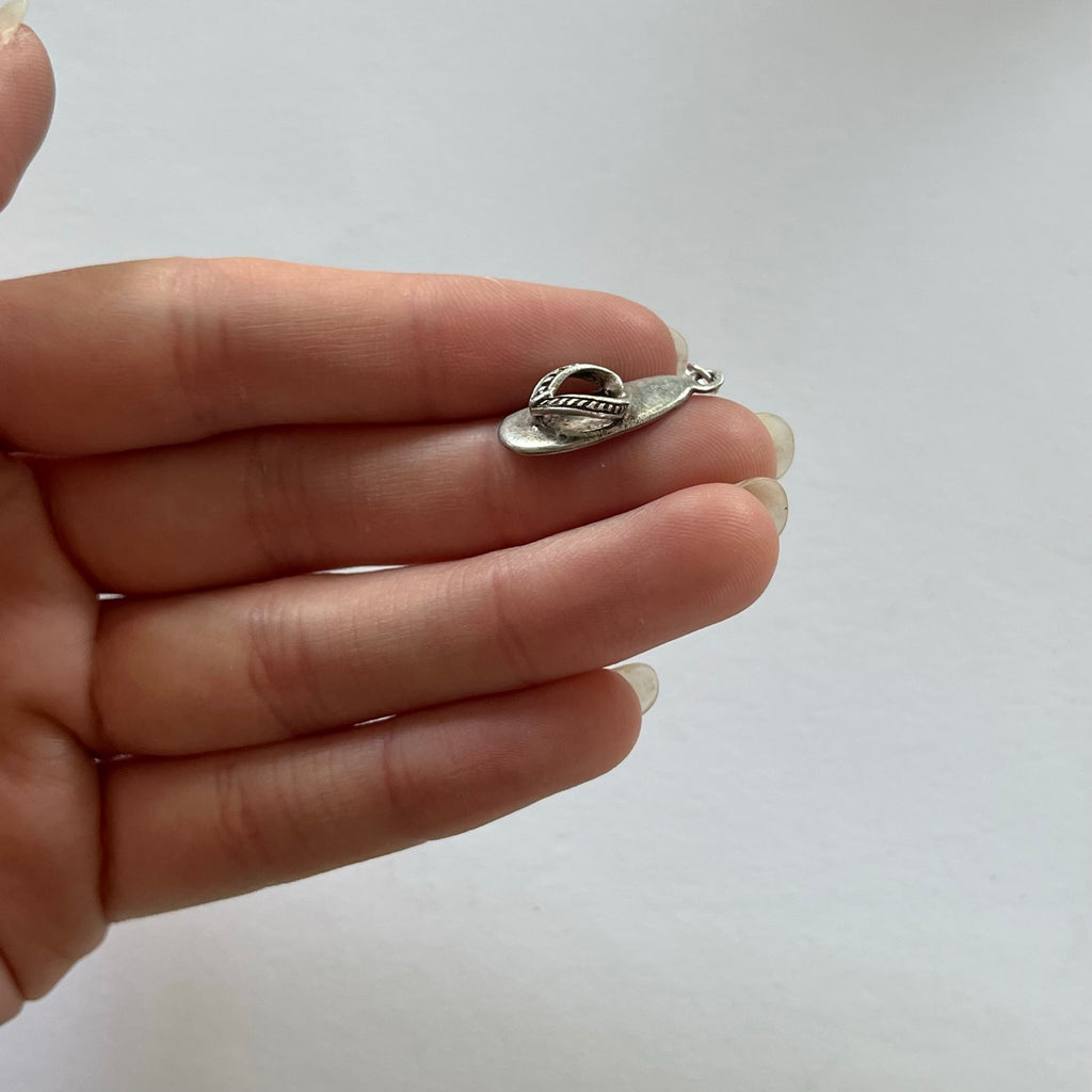 VINTAGE STERLING SILVER FLIP FLOP CHARM