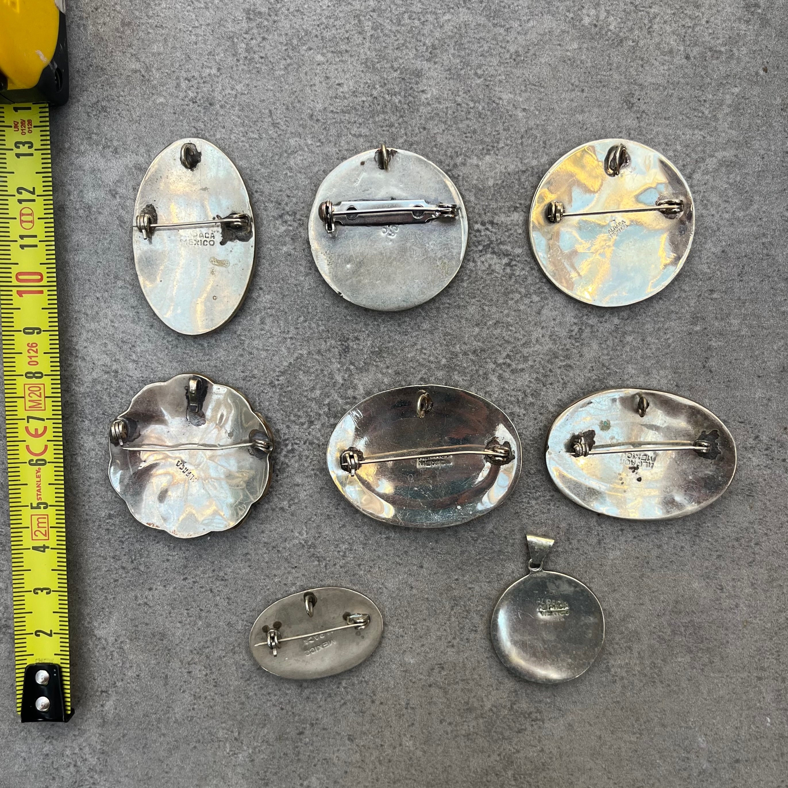 Vintage Mother of Pearl pendants