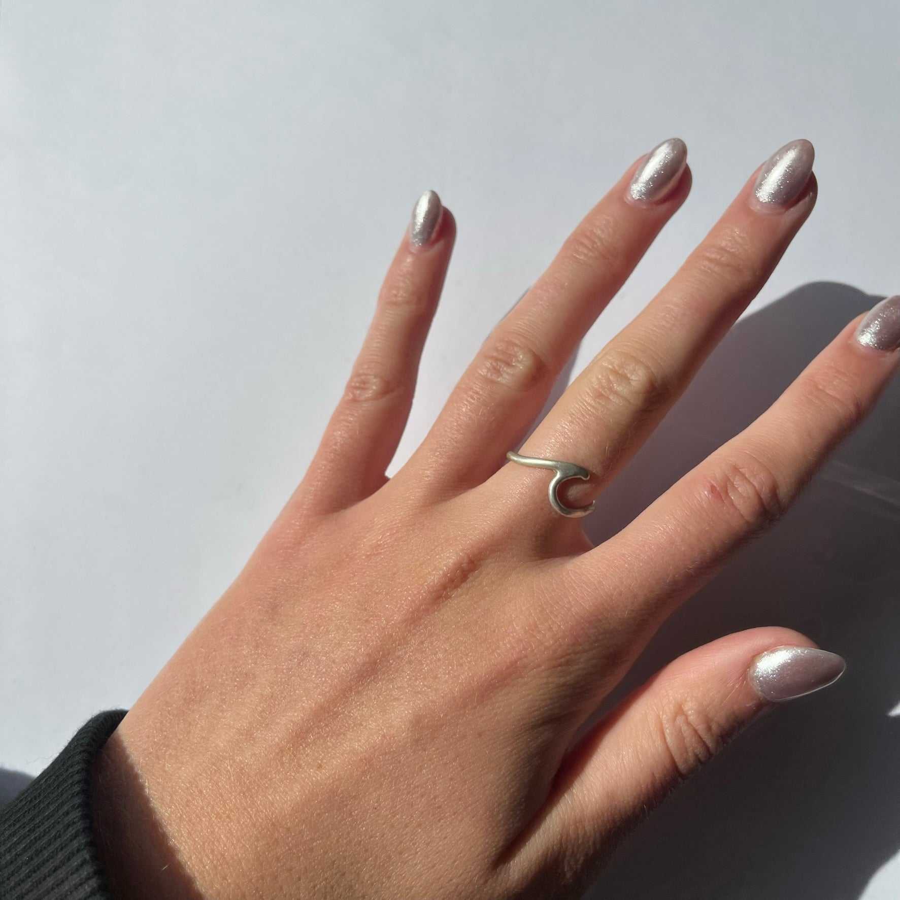 Vintage wave ring US 5.5
