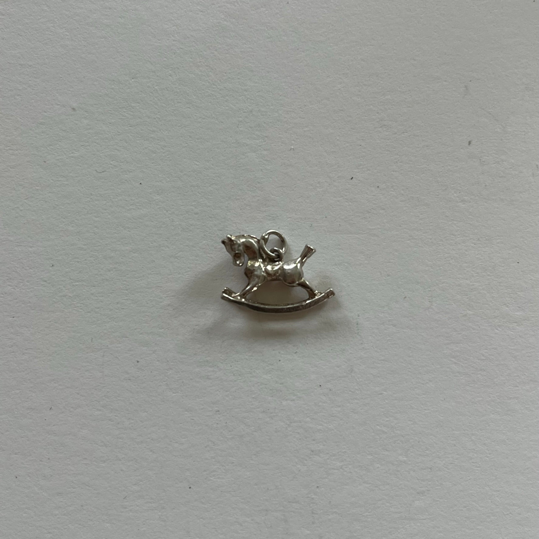 VINTAGE STERLING SILVER ROCKING HORSE CHARM