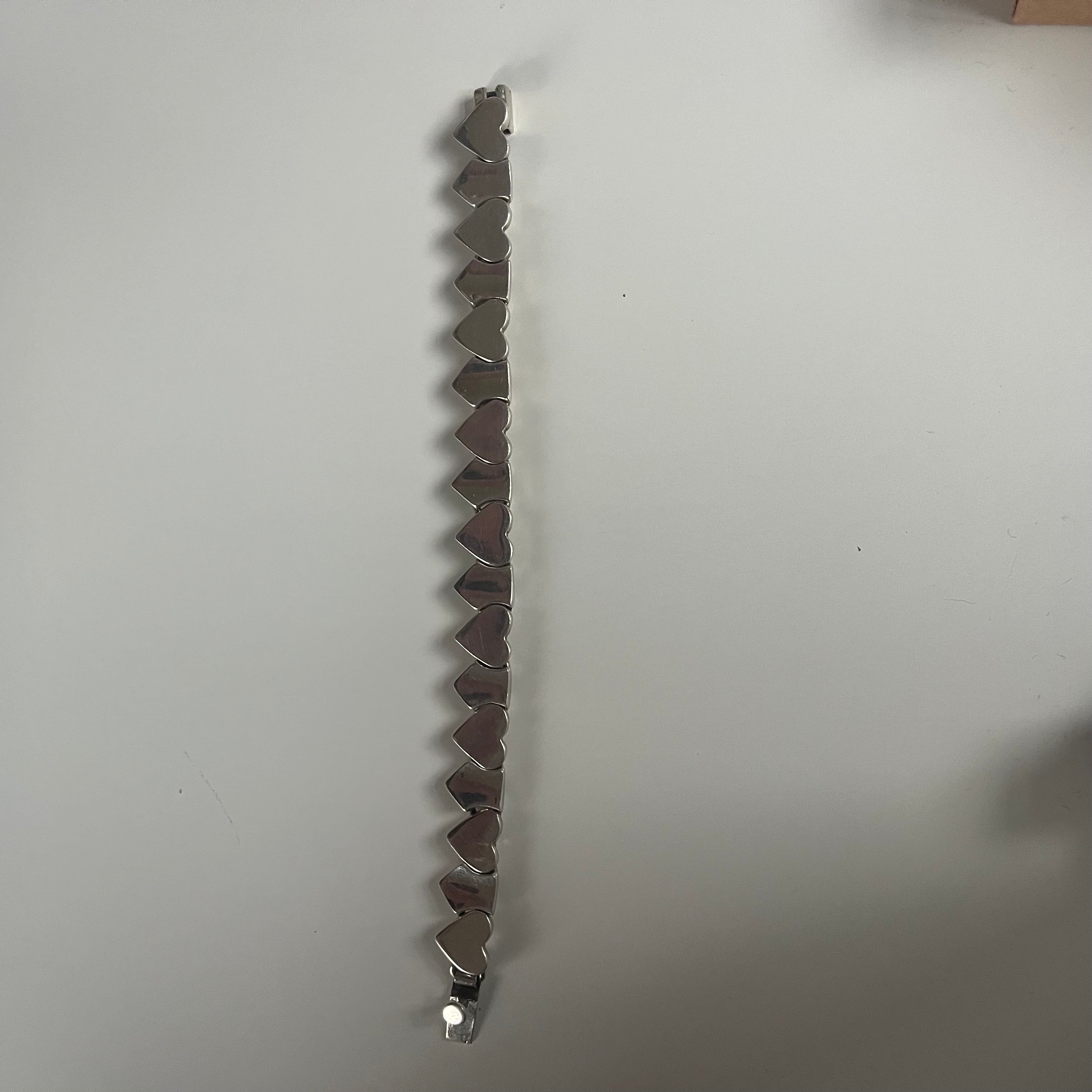 Vintage love heart bracelet