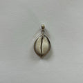 VINTAGE STERLING SILVER COWRIE PENDANT