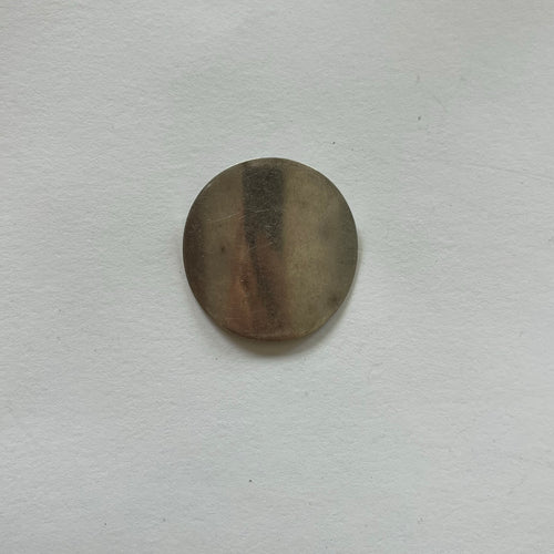 VINTAGE STERLING SILVER CIRCLE MODERNIST PENDANT