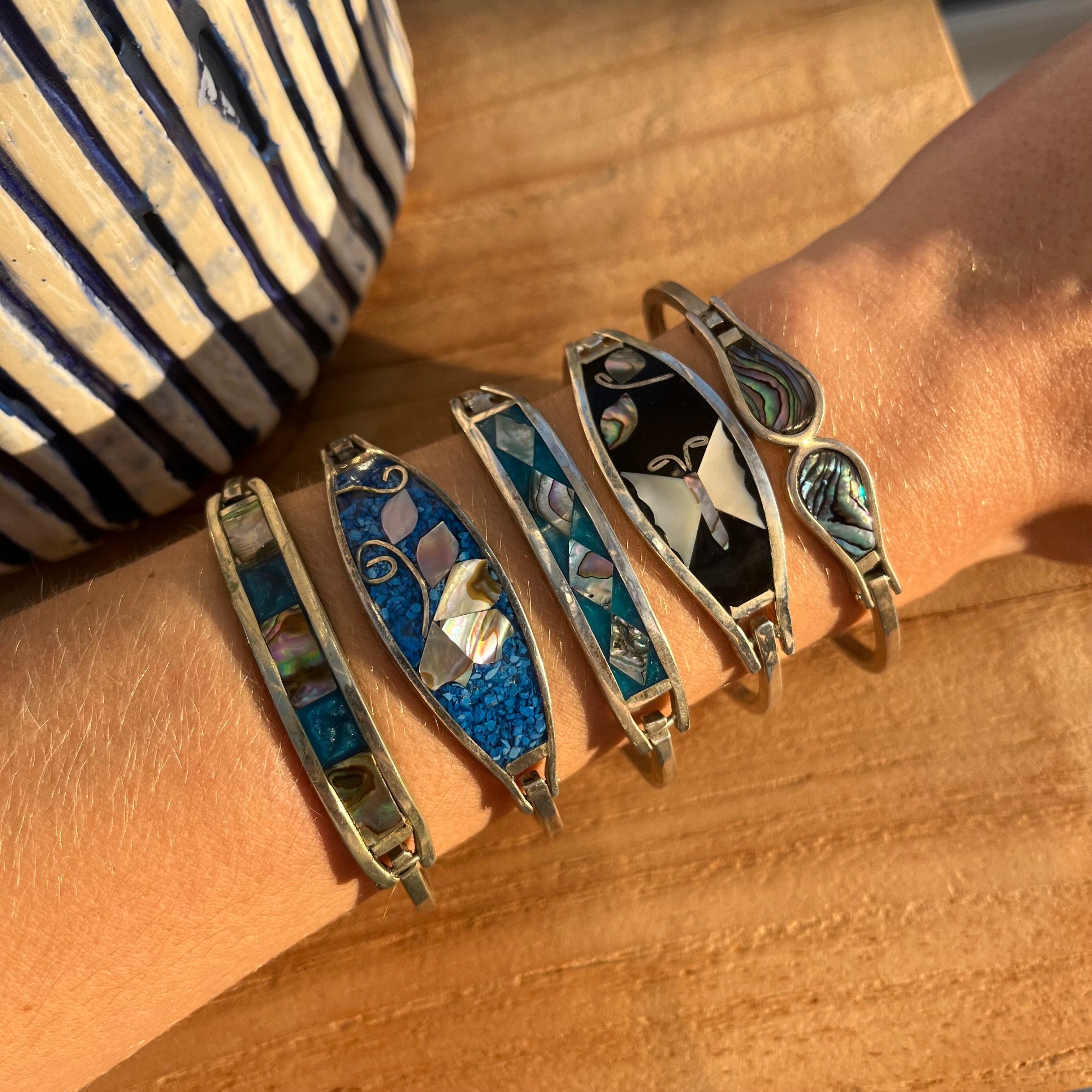 Vintage Abalone bracelet