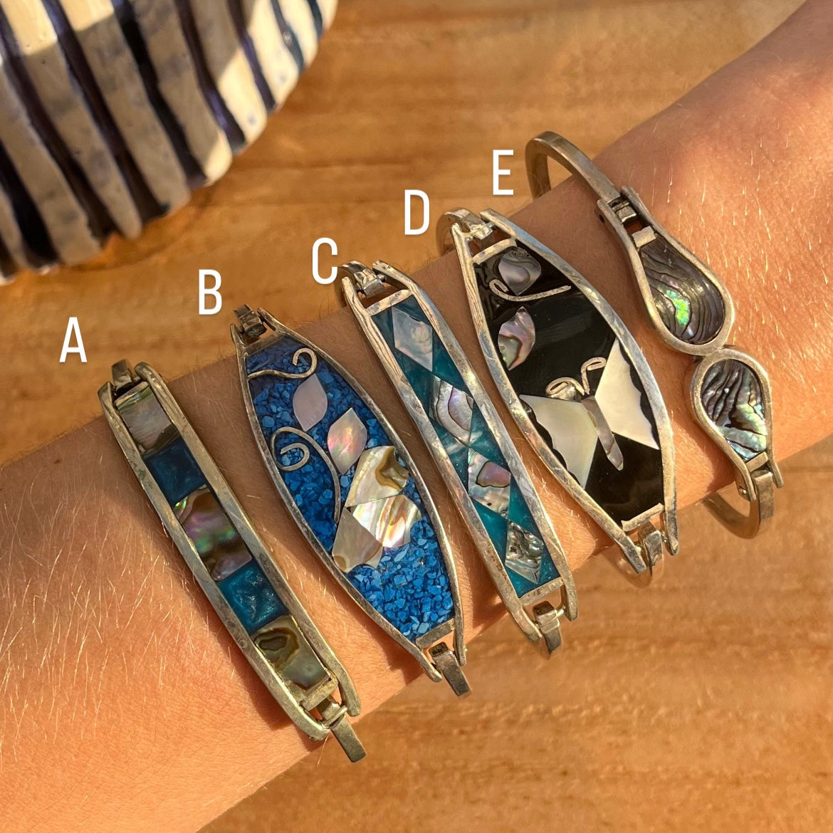 Vintage Abalone bracelet
