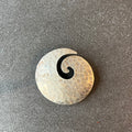 Vintage swirl hammered pendant