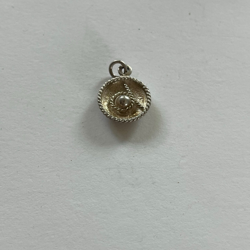 VINTAGE STERLING SILVER SOMBRERO CHARM