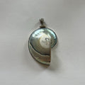 VINTAGE STERLING SILVER SHELL PENDANT 9