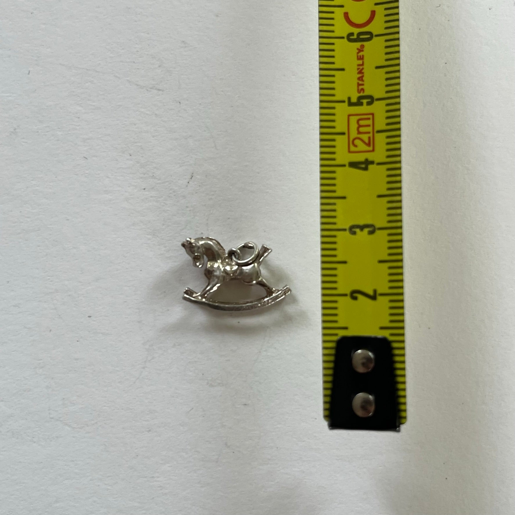 VINTAGE STERLING SILVER ROCKING HORSE CHARM