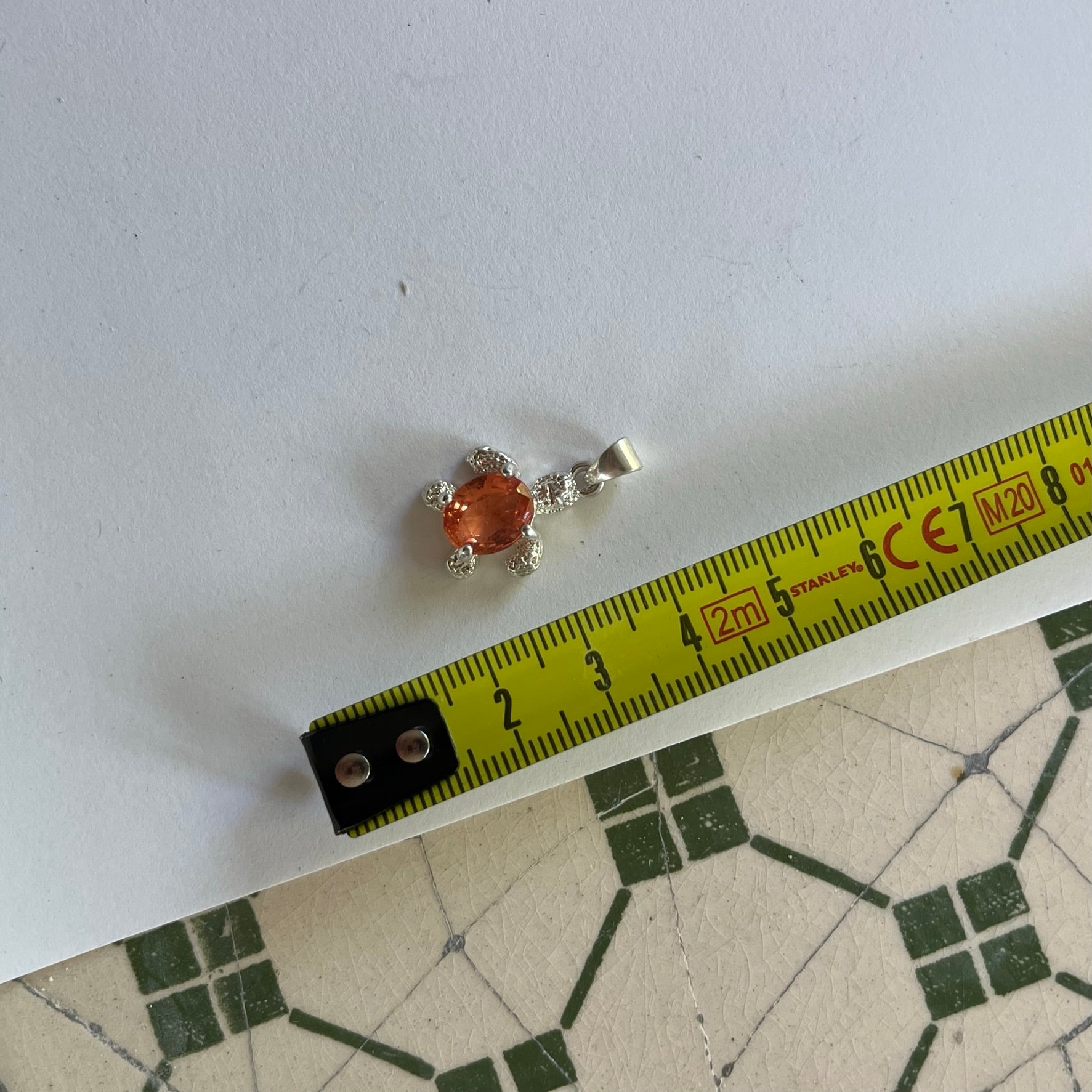 VINTAGE STERLING SILVER TURTLE CHARM