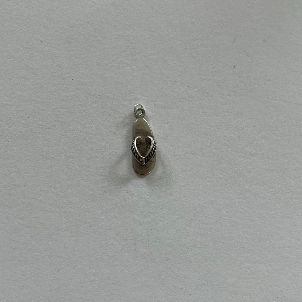 VINTAGE STERLING SILVER FLIP FLOP CHARM