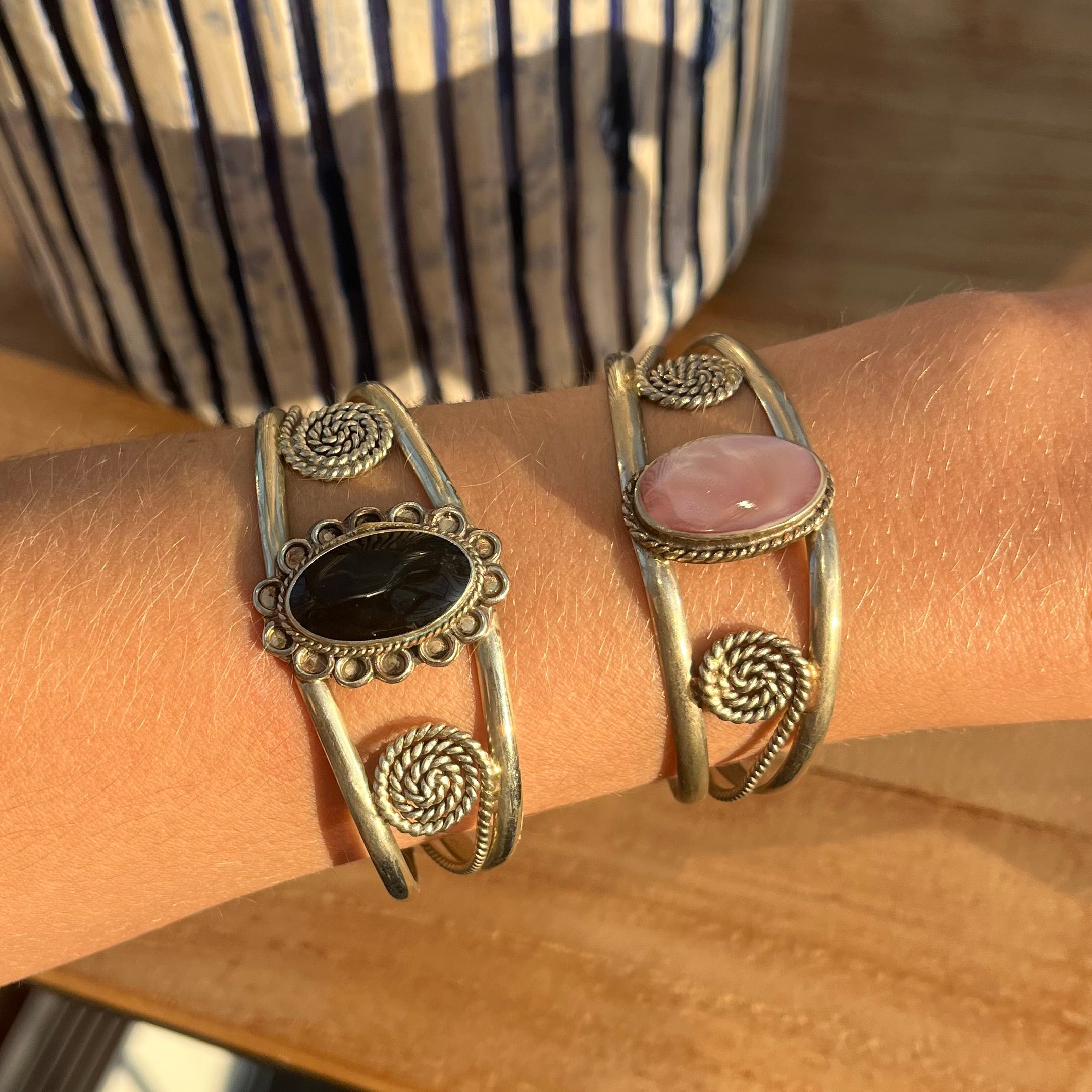 Vintage cuff bracelets